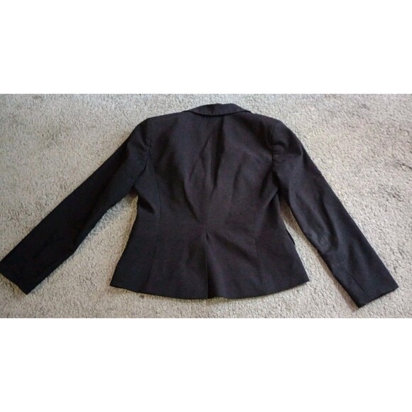 Calvin Klein Womens Black Blazer Jacket Size 4 Two-Button Business Attire - Picture 4 of 6